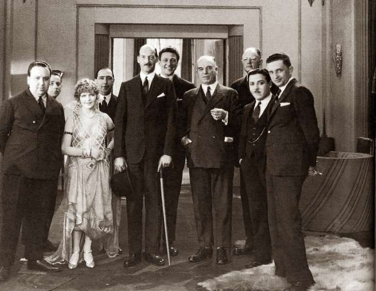 Photo de fin de tournage 1928